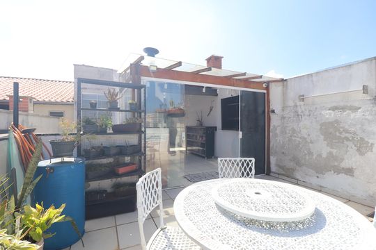 Cobertura de apartamento à venda com 3 quartos, 160m² em Vila Humaita, Santo André