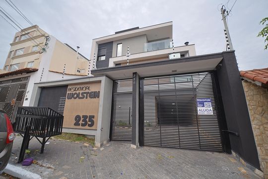 Fachada de casa de condomínio para alugar com 2 quartos, 95m² em Penha de França, São Paulo