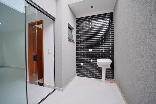Área de Serviço de casa de condomínio para alugar com 2 quartos, 95m² em Penha de França, São Paulo