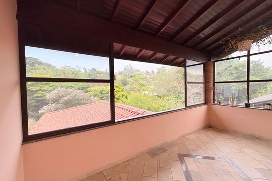 Varanda da Sala de casa de condomínio à venda com 5 quartos, 1000m² em Chácara Malota, Jundiaí