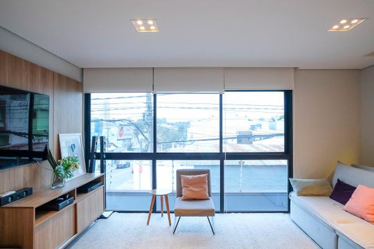 Sala de casa à venda com 3 quartos, 183m² em Santa Maria, Santo André