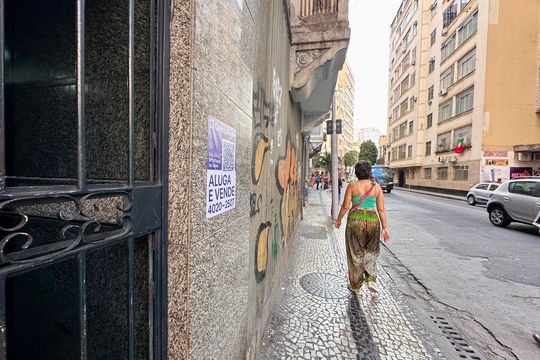 Plaquinha de apartamento para alugar com 1 quarto, 36m² em Centro, Rio de Janeiro
