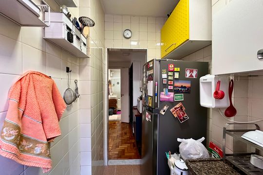 Cozinha de apartamento para alugar com 1 quarto, 36m² em Centro, Rio de Janeiro