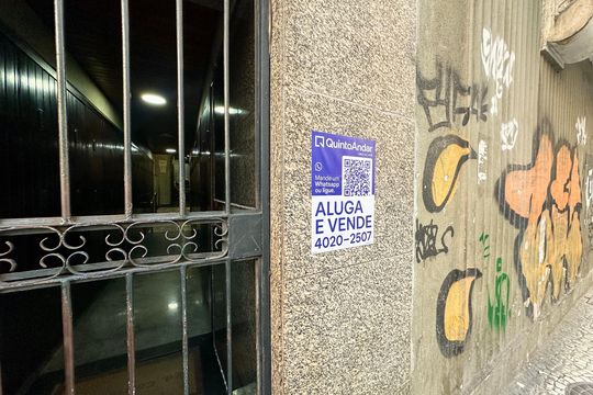 Plaquinha de apartamento para alugar com 1 quarto, 36m² em Centro, Rio de Janeiro
