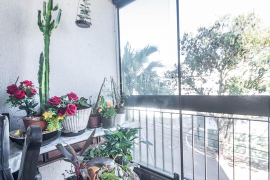 Varanda da Sala de apartamento à venda com 2 quartos, 53m² em Jardim Oriental, São Paulo