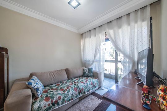 Sala de apartamento à venda com 2 quartos, 53m² em Jardim Oriental, São Paulo