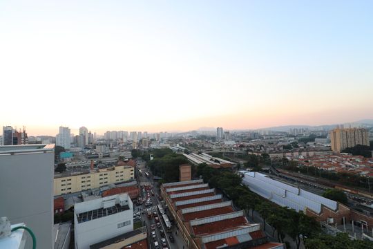 Vista da Área comum de apartamento à venda com 1 quarto, 28m² em Água Branca, São Paulo