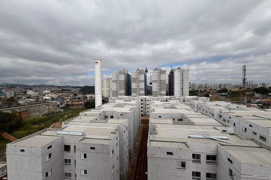 Vista da Sacada de apartamento à venda com 3 quartos, 60m² em Jardim Jamaica, Santo André