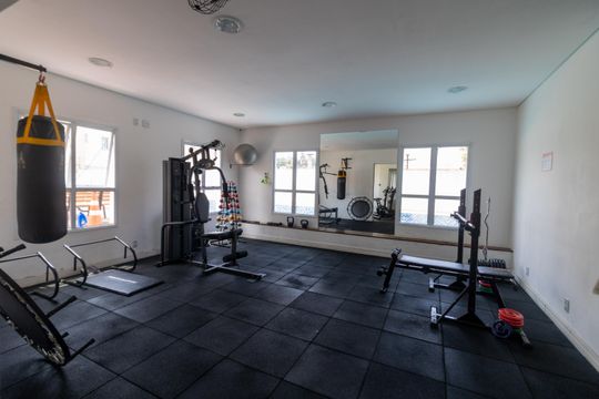 Área comum - Academia de apartamento à venda com 3 quartos, 60m² em Jardim Jamaica, Santo André