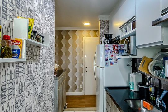 Cozinha de apartamento à venda com 2 quartos, 72m² em Belenzinho, São Paulo
