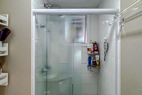Banheiro da Suíte de apartamento à venda com 2 quartos, 72m² em Belenzinho, São Paulo