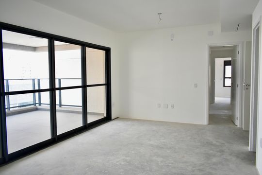 Sala de apartamento à venda com 3 quartos, 141m² em Mirandópolis, São Paulo