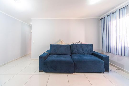 Sala de apartamento à venda com 2 quartos, 51m² em Cidade São Jorge, Santo André