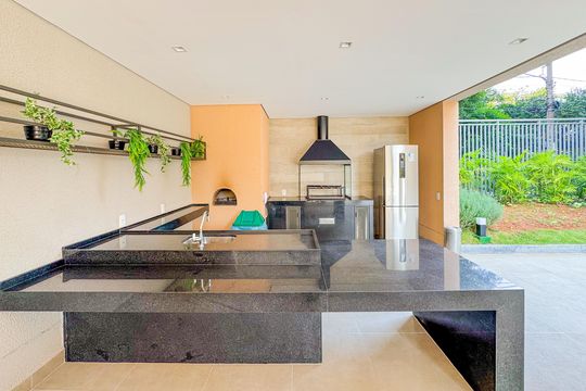 Área comum de apartamento à venda com 2 quartos, 56m² em Vila Dom Pedro I, São Paulo