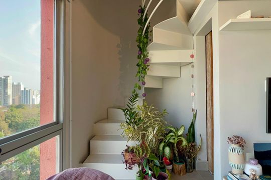 Lavabo de apartamento para alugar com 1 quarto, 60m² em Pinheiros, São Paulo