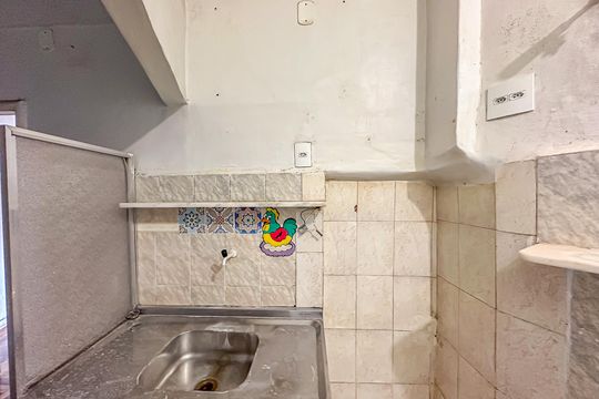 Cozinha de apartamento para alugar com 1 quarto, 45m² em Glória, Rio de Janeiro