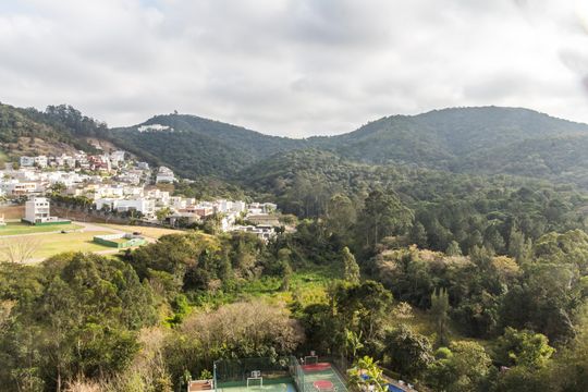 Vista da Varanda de apartamento à venda com 3 quartos, 139m² em Tamboré, Santana de Parnaíba