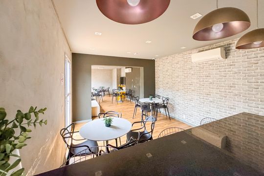 Área comum de apartamento à venda com 1 quarto, 26m² em Sé, São Paulo