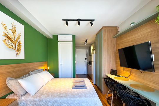 Studio de apartamento para alugar com 1 quarto, 28m² em Barra Funda, São Paulo