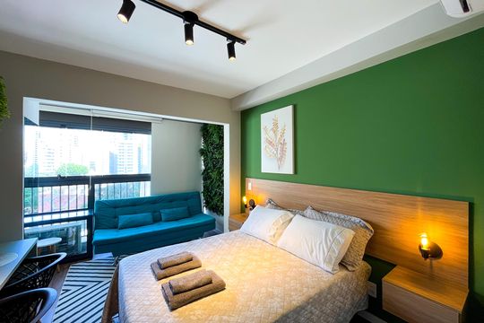 Studio de apartamento para alugar com 1 quarto, 28m² em Barra Funda, São Paulo