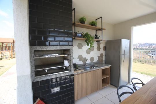 Área comum de apartamento para alugar com 2 quartos, 50m² em Palmeiras, Belo Horizonte