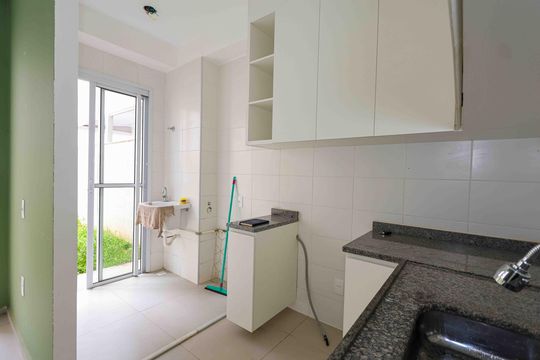 Cozinha de apartamento à venda com 1 quarto, 50m² em Palmeiras, Belo Horizonte