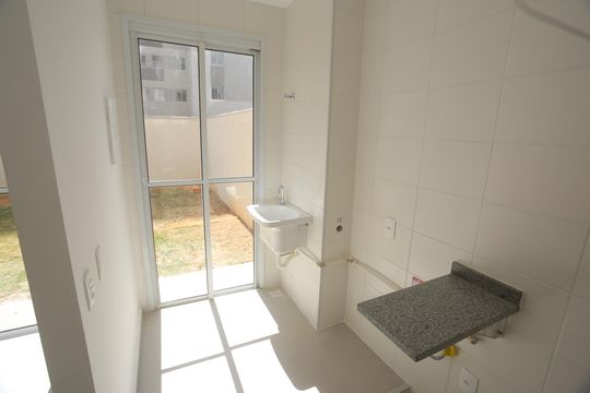 Área de Serviço de apartamento para alugar com 2 quartos, 50m² em Palmeiras, Belo Horizonte