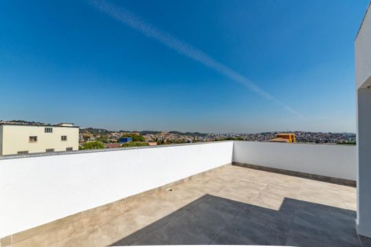 Terraço de apartamento à venda com 2 quartos, 102m² em Estrela do Oriente, Belo Horizonte