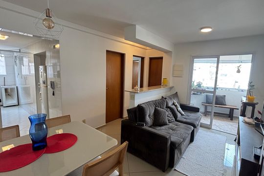 Sala de apartamento à venda com 2 quartos, 53m² em Vila Alpina, Santo André