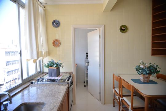 Cozinha de apartamento para alugar com 2 quartos, 94m² em Centro, Santo André
