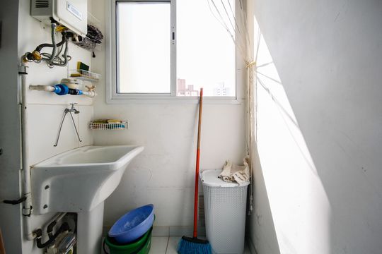 Área de Serviço de apartamento à venda com 2 quartos, 50m² em Piqueri, São Paulo