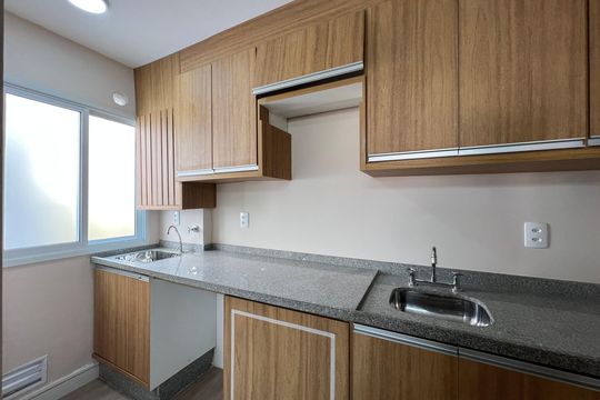 Cozinha de apartamento à venda com 1 quarto, 33m² em Vila Dom Pedro I, São Paulo