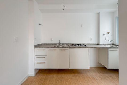 Cozinha de apartamento à venda com 1 quarto, 30m² em Vila Dom Pedro I, São Paulo