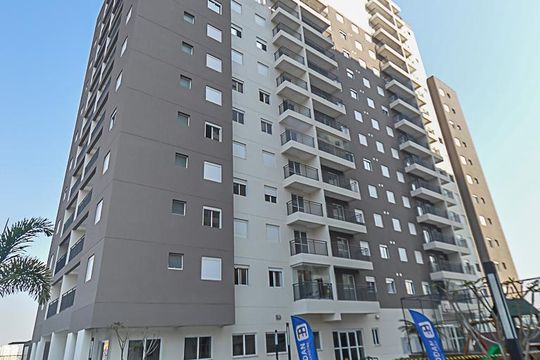 Fachada do bloco de apartamento para alugar com 2 quartos, 57m² em Vila Mussolini, São Bernardo do Campo