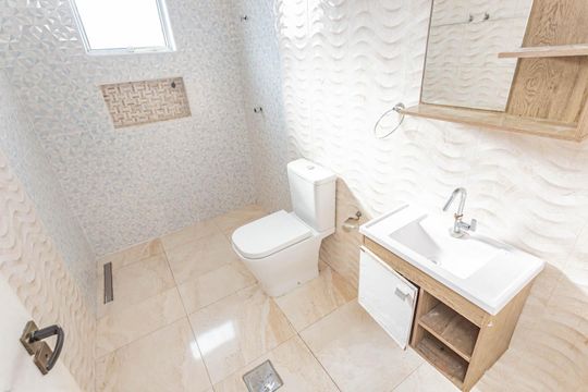 Banheiro Social de casa à venda com 3 quartos, 160m² em Vila Brasilina, São Paulo