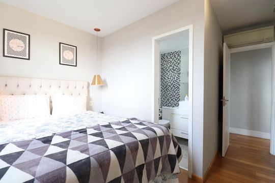 Suíte de apartamento à venda com 2 quartos, 70m² em Vila Leopoldina, São Paulo