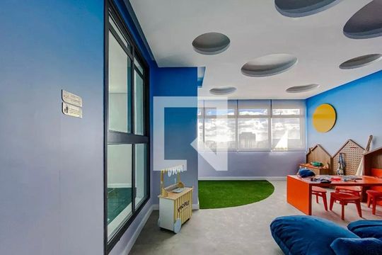 Área comum de kitnet/studio para alugar com 1 quarto, 30m² em Alto da Mooca, São Paulo
