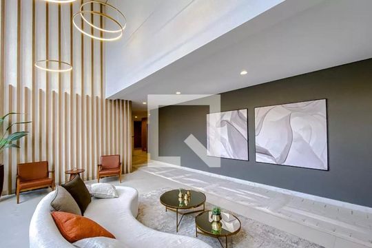 Área comum de kitnet/studio para alugar com 1 quarto, 30m² em Alto da Mooca, São Paulo