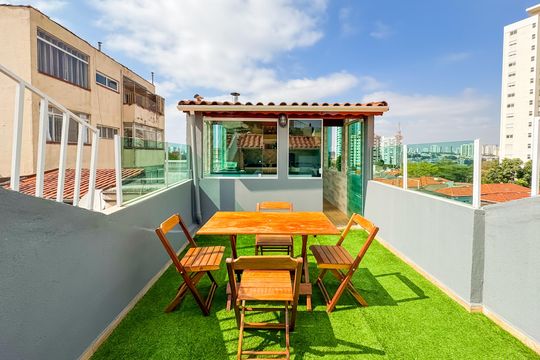 Cobertura de casa à venda com 3 quartos, 153m² em Jardim da Gloria, São Paulo