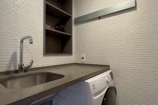 Área de Serviço de apartamento à venda com 1 quarto, 107m² em Sumarezinho, São Paulo