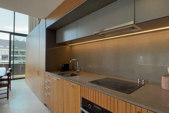 Cozinha de apartamento à venda com 1 quarto, 107m² em Sumarezinho, São Paulo