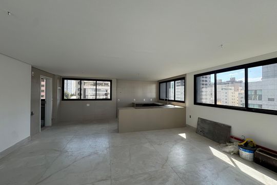 Sala de apartamento à venda com 4 quartos, 182m² em Centro, Belo Horizonte