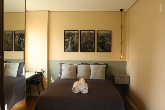 Studio de kitnet/studio para alugar com 1 quarto, 27m² em Barra Funda, São Paulo