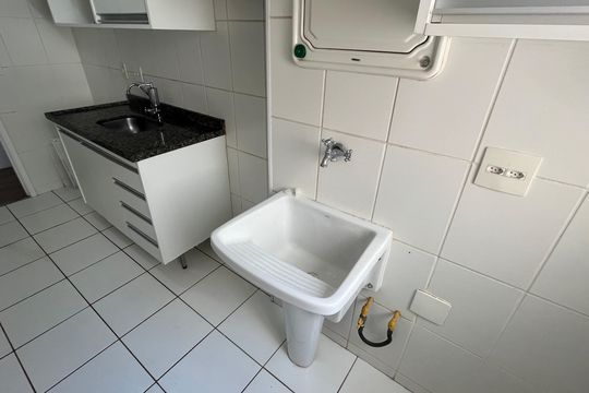 Área de Serviço de apartamento à venda com 3 quartos, 60m² em Jardim Santa Genebra, Campinas
