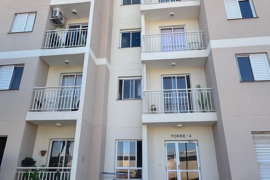 Fachada de apartamento à venda com 3 quartos, 60m² em Jardim Santa Genebra, Campinas