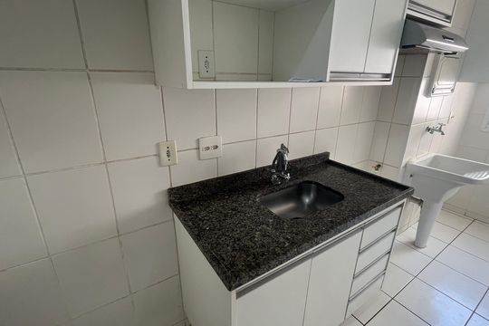 Cozinha de apartamento à venda com 3 quartos, 60m² em Jardim Santa Genebra, Campinas