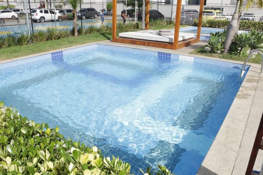 Piscina de apartamento para alugar com 2 quartos, 47m² em Vila Bandeirantes, Nova Iguaçu