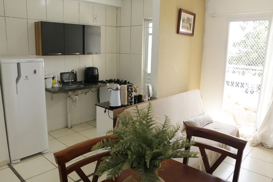 Sala de Jantar de apartamento para alugar com 2 quartos, 47m² em Vila Bandeirantes, Nova Iguaçu