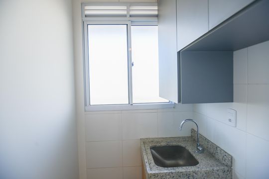 Área de Serviço de apartamento para alugar com 2 quartos, 48m² em Recreio das Acacias, Ribeirão Preto