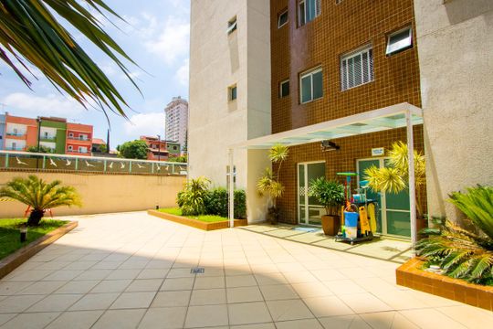 Área comum de apartamento à venda com 2 quartos, 58m² em Vila Pires, Santo André